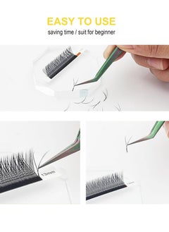 Generic Natural hair eyelashes 10 curls D  - Image 4