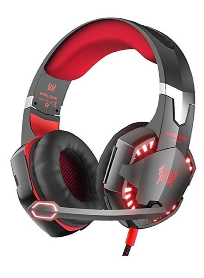 Kotion Each G2000 Gaming Headset- Compatible with laptop, PC, Mobile and tablet- Gold plated 3.5mm|4-pin plug- G2000  - Image 1