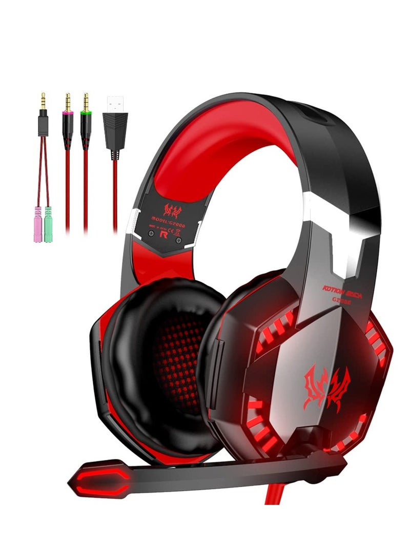 Kotion Each G2000 Gaming Headset- Compatible with laptop, PC, Mobile and tablet- Gold plated 3.5mm|4-pin plug- G2000  - Image 2
