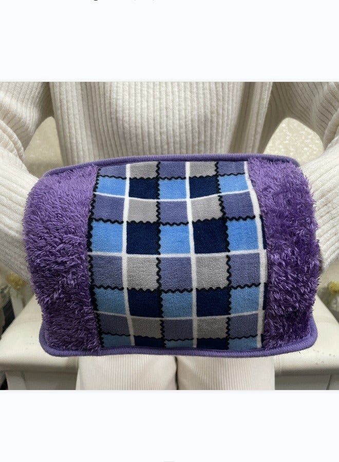 حقيبة الماء الكهربائية الحرارية   بألوان ونقوش مختلفة (بنفسجي، أزرق، بني، إلخ) - Image 1