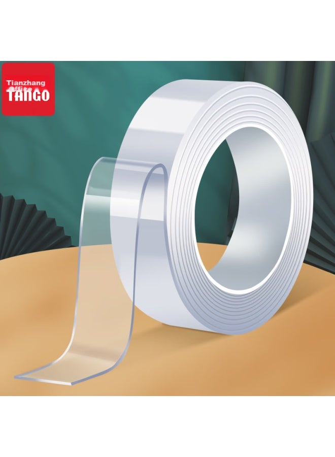 تانجو Tango Nano Tape، عرض 30 مم * طول 3 م * سمك 2 مم * 1 لفة، شريط لاصق مزدوج الجانب قوي غير مرئي، للسيارة، المنزل، الاستخدام الصناعي والمؤسسي، شريط سحري شفاف - Image 4