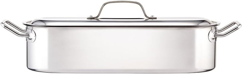 Clearview S/Steel Fish Poacher with Lid