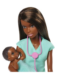 Mattel BARBIE Barbie GKH24 Baby Doctor Doll  - Image 2