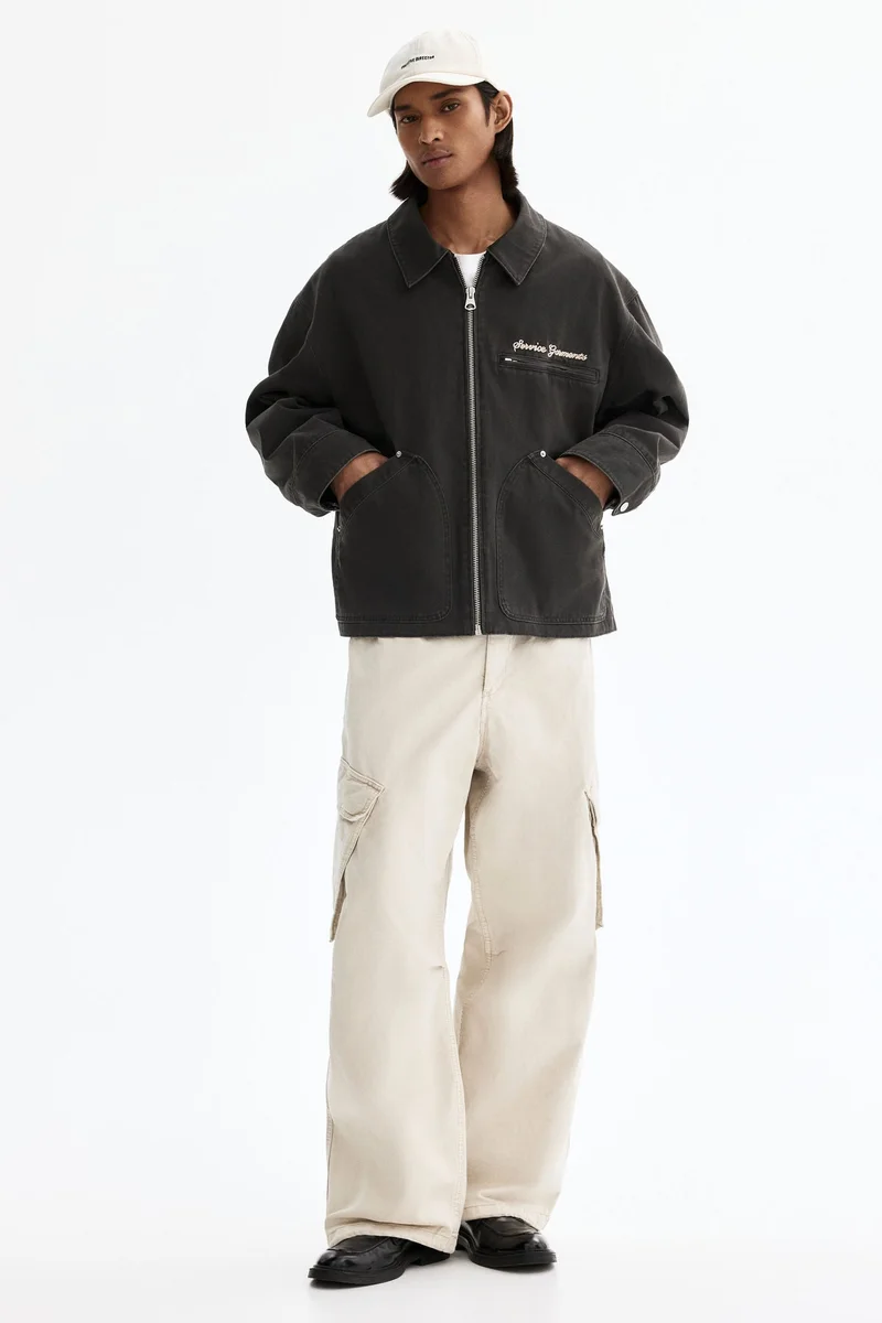 اتش اند ام جاكيت مستوحى من ملابس العمل