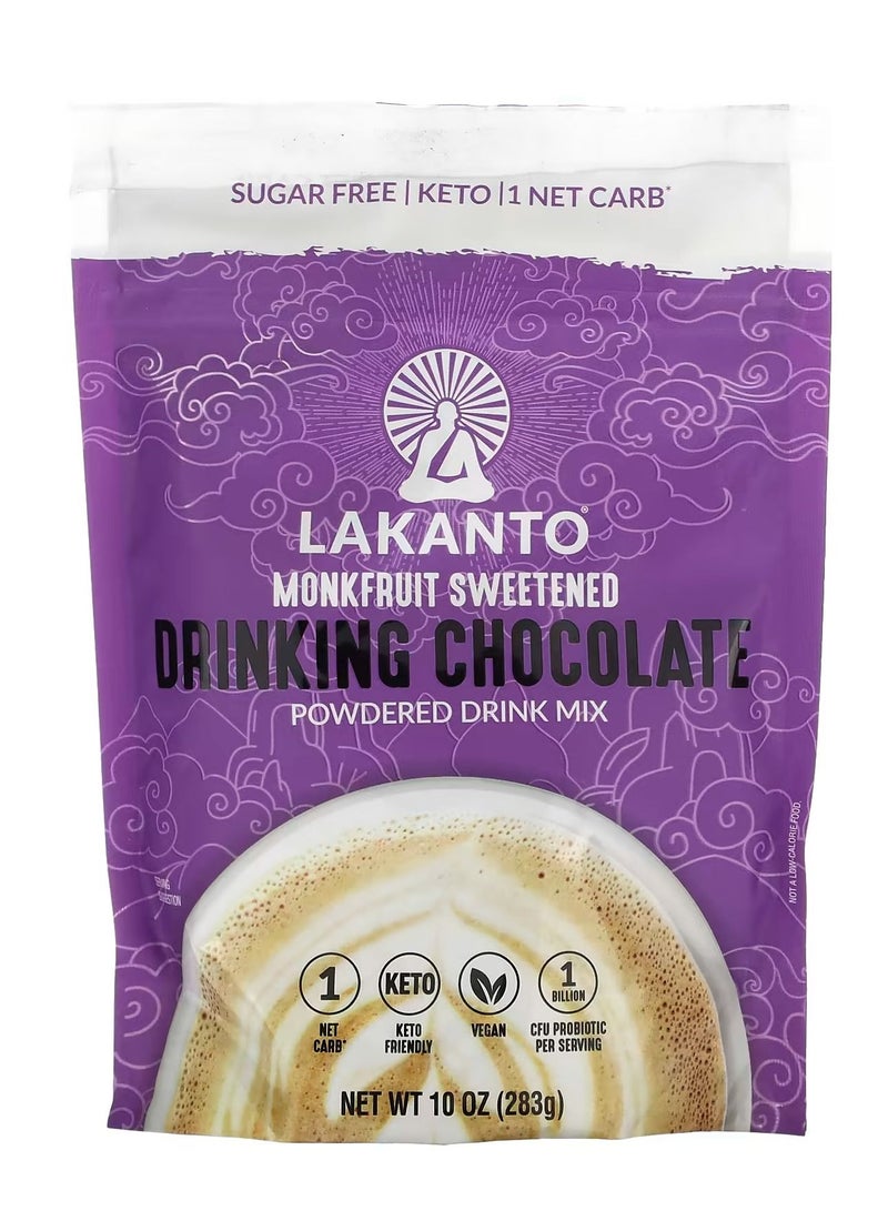 Lakanto Drinking Chocolate Powdered Drink Mix Monkfruit Sweetened
