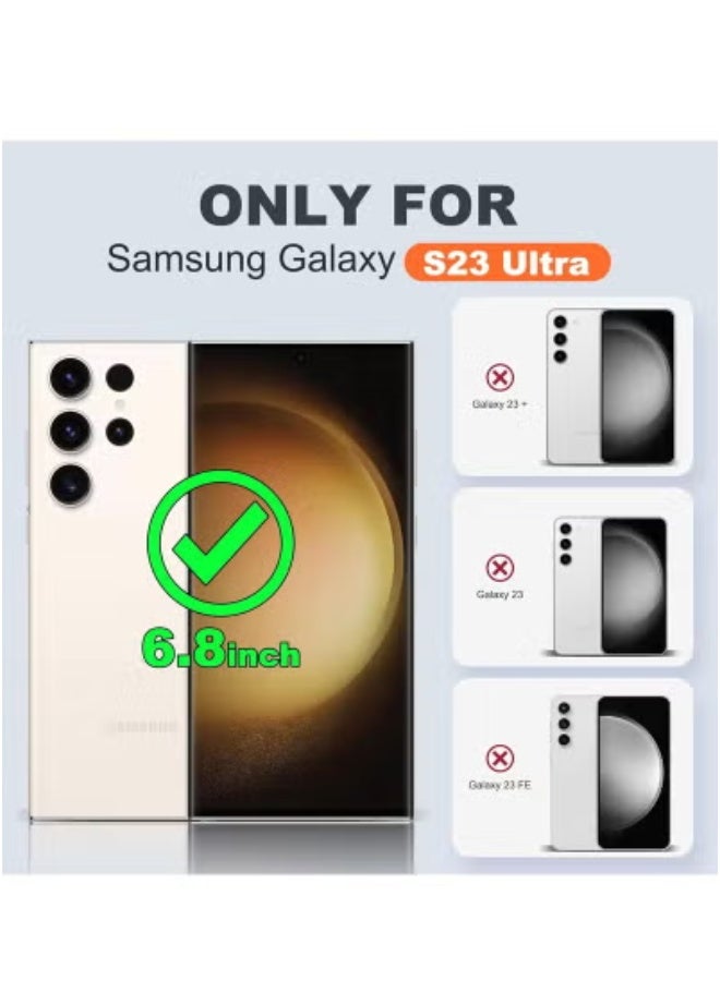 TIGER Samsung Galaxy S23 Ultra Magnetic Case Cover – Slim Thin Shockproof Protective Back Cover with MagSafe Compatibility | Lightweight & Durable Magnetic Case for Samsung Galaxy S23 Ultra 6.8-Inch | Wireless Charging Friendly, Anti-Scratch, Drop-Resistant - Image 2