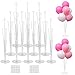 JOYYPOP 12 Sets Balloon Stand Kit For Table Balloon Sticks with Base Birthday Graduation Party Decorations Wedding - Image 2