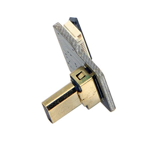 chenyang FPC 20Pin Micro HDMI Flat Male 90 Degree UP Angled Connector for Ribbon Cable,Raspberry Pi, GoPro,Mini Display, Drone, Camera, Gimbal - Image 3