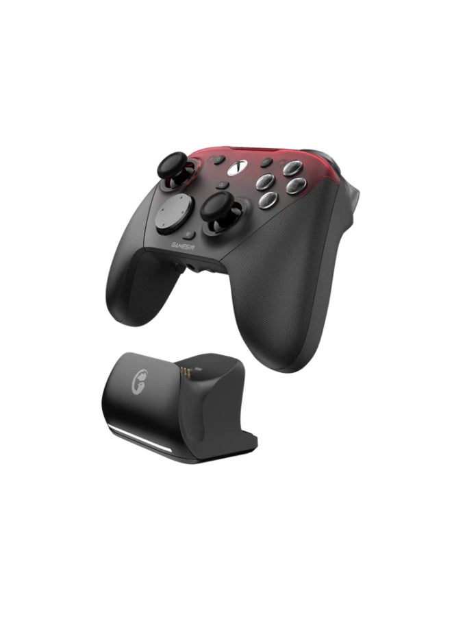 general Professional Gamepad G7 Pro Wireless Controller Tri-Mode Connectivity with Charging Dock for Xbox Series X|S, Xbox One, PC, Android, Plug and Play with TMR Sticks, Hall Effect Analog Triggers, Six-Axis Gyroscope, Four Macro Buttons, 1000Hz Polling Rate, Four Rumble Motors, Back Button Latches, Battery 1200mAh, 3.5mm Audio Jack, Smart Auto Start-Stop - Image 2
