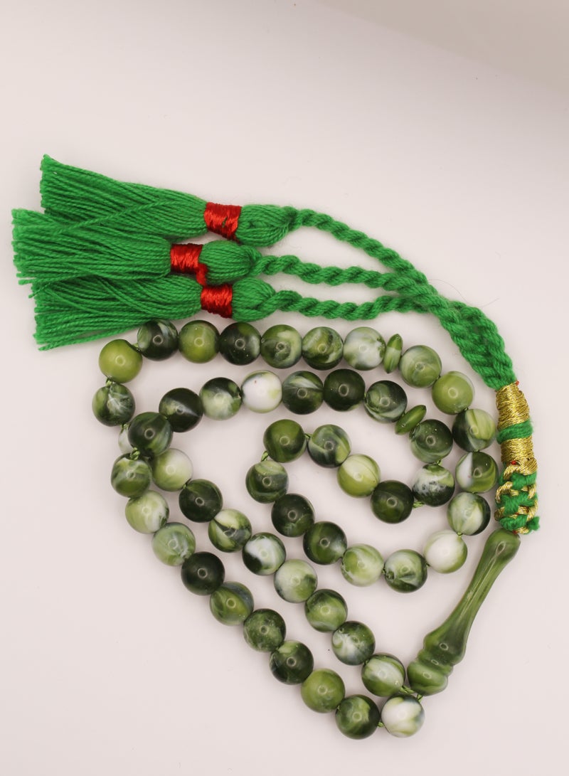 Rosary Qathery 33 Prayer Tasbih/Beads Green - Image 3