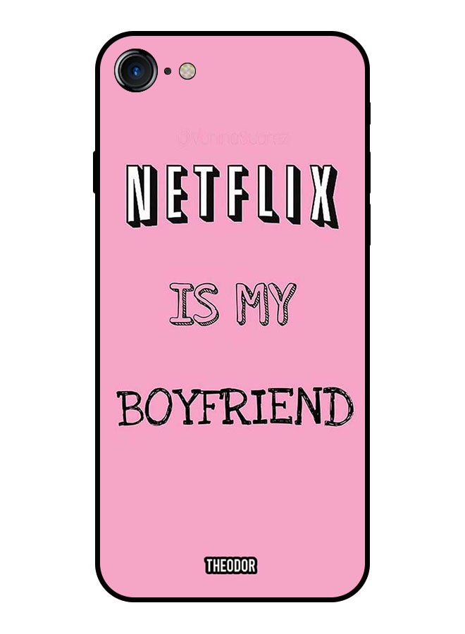 Theodor Protective Case Cover For Apple Iphone SE 2022 Netflix Is My Boyfirend - Image 1