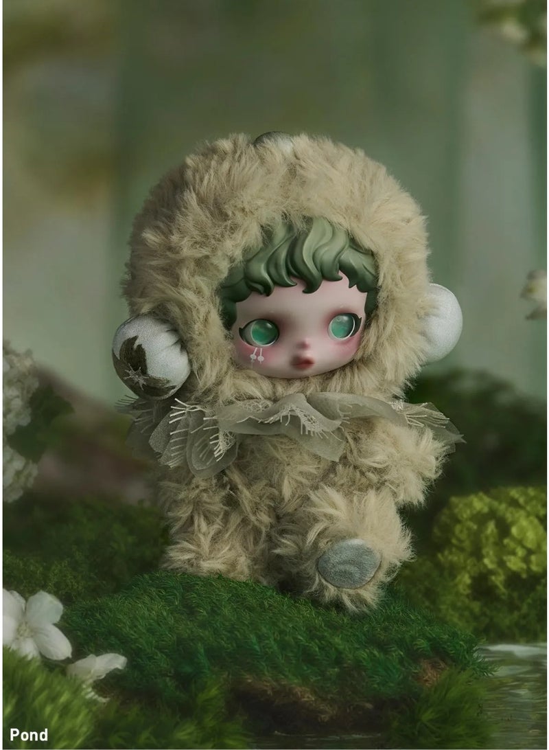 Pop Mart x Skullpanda صندوق مفاجآت دمية SKULLPANDA L’impressionnisme Series Plush، شخصيات عشوائية مجسمة، ألعاب قابلة للجمع وزينة منزلية، هدايا للأعياد وأعياد الميلاد للبنات والأولاد، صندوق واحد - Image 5