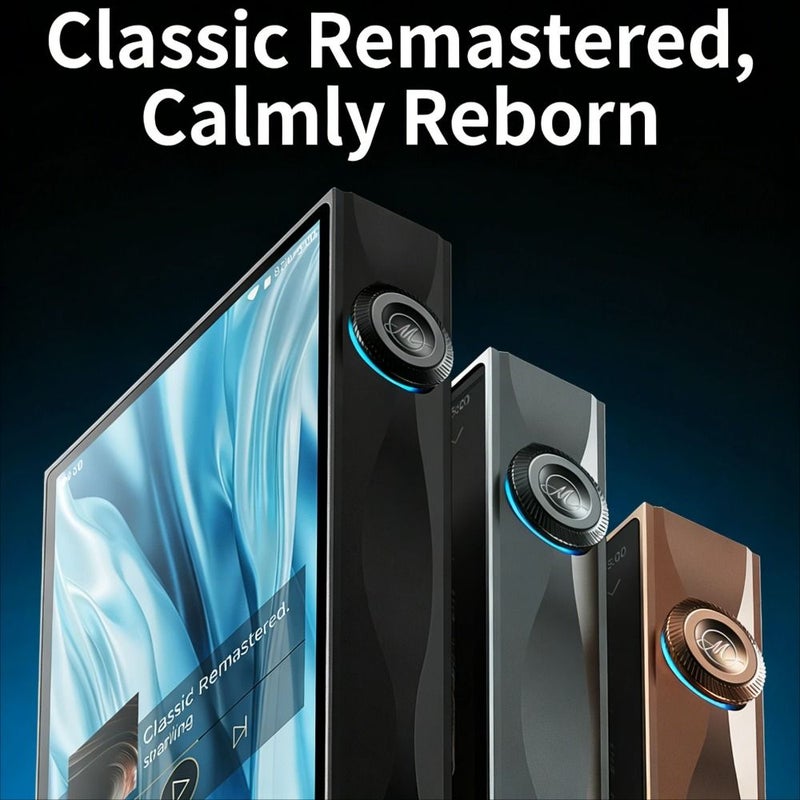 Shanling M3 Plus Master MP3 Player HiFi Portable Hi-Res DAC with Amplifier Android 13 Bluetooth 5.0, Black - Image 4