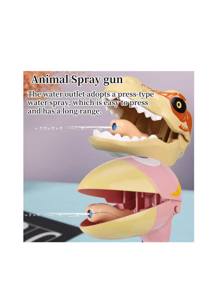 KASTWAVE Water Squirt Guns, KASTWAVE Simulation Dinosaur Toucan Shape Water Guns Suitable Dinosaur Squirt Guns for Party Swimming Pool Beach Bathroom Summer Outdoor Games Toy (Dinosaur Toucan) - Image 5