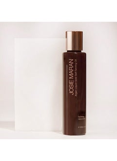 josie maran Argan Liquid Gold Self Tanning Body Oil - Get A Fast-Absorbing Immediate Glow With Intense Nourishment (129Ml/4.3Oz, Apricot Vanilla)  - Image 3
