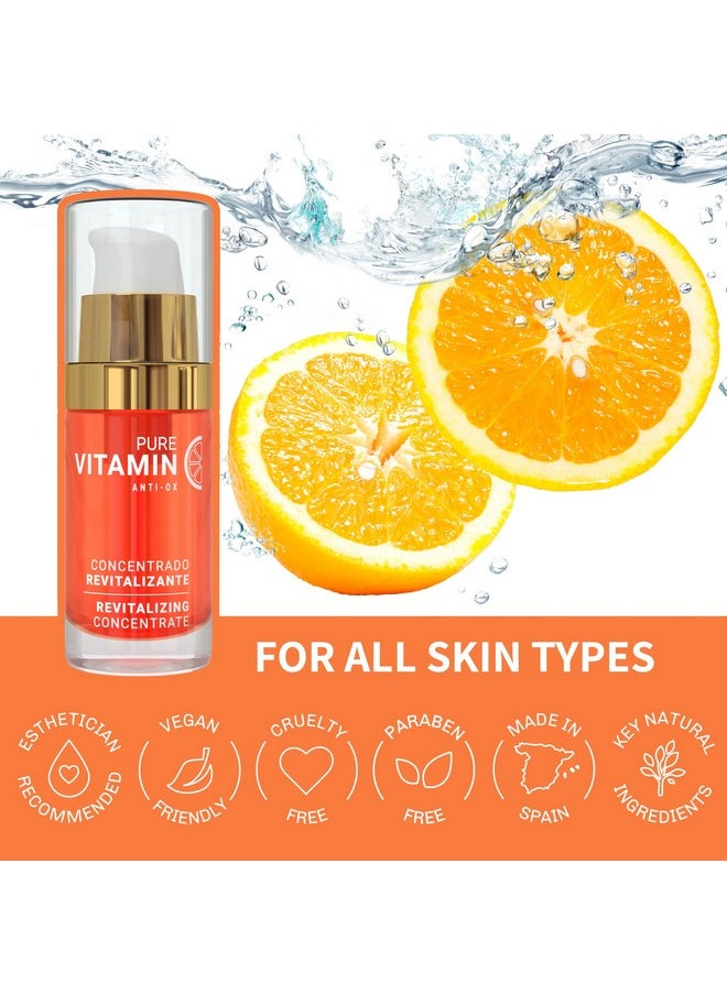 noche y dia - Vitamin C Serum Daily Anti Aging Formula For Face & Skin Even Skin Tone Reduce Appearance Of Wrinkles Fine Lines And Sun Damage Boost Collagen 30Ml (1.02 Fl Oz) - Image 1