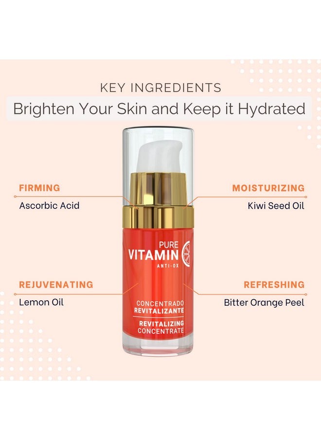 noche y dia - Vitamin C Serum Daily Anti Aging Formula For Face & Skin Even Skin Tone Reduce Appearance Of Wrinkles Fine Lines And Sun Damage Boost Collagen 30Ml (1.02 Fl Oz) - Image 1