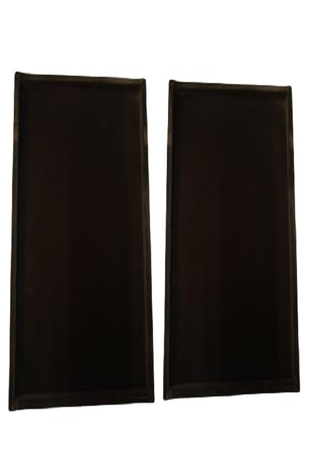 SENTONI Velvet Jewellery Finding Beading Tray (COFFEE) 10X14 inch PACK OF 2 PCS jewellery finding, Display organiser Jewelry cosmetic organizer Tray (COFFEE) - Image 1