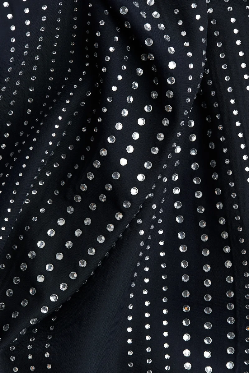 H&M Rhinestone-decorated dress