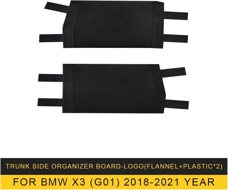 Vuzmode Flannel Auto Trunk Side Storage Organizer for BMW - Image 2