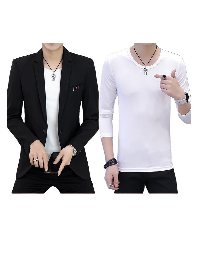 Shougu New Business Casual Slim-fit Suit Set  - Image 1