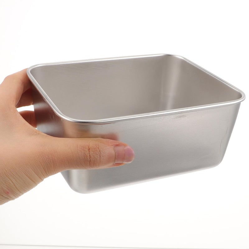Stainless Steel Portable Camping Bowls 2pcs Outdoor Picnic Tableware Containers 13 5x10 5x5 5cm - Image 5