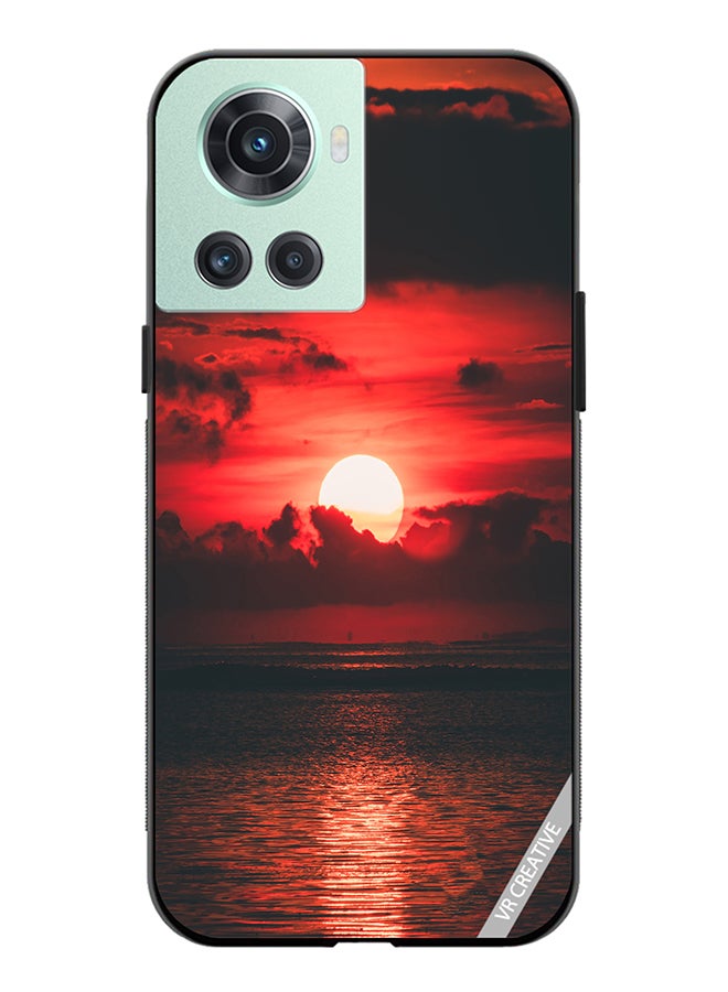 VR CREATIVE Protective Case Cover For OnePlus Ace Loving Sun Design Multicolour  - Image 1