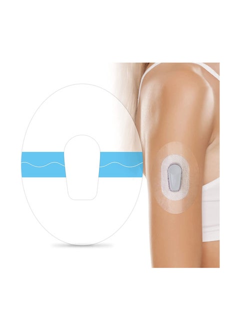 20 Pack Adhesive Patches for Dexcom G6 Sensor Covers Overpatch Waterproof Sticker Clear Film Tape