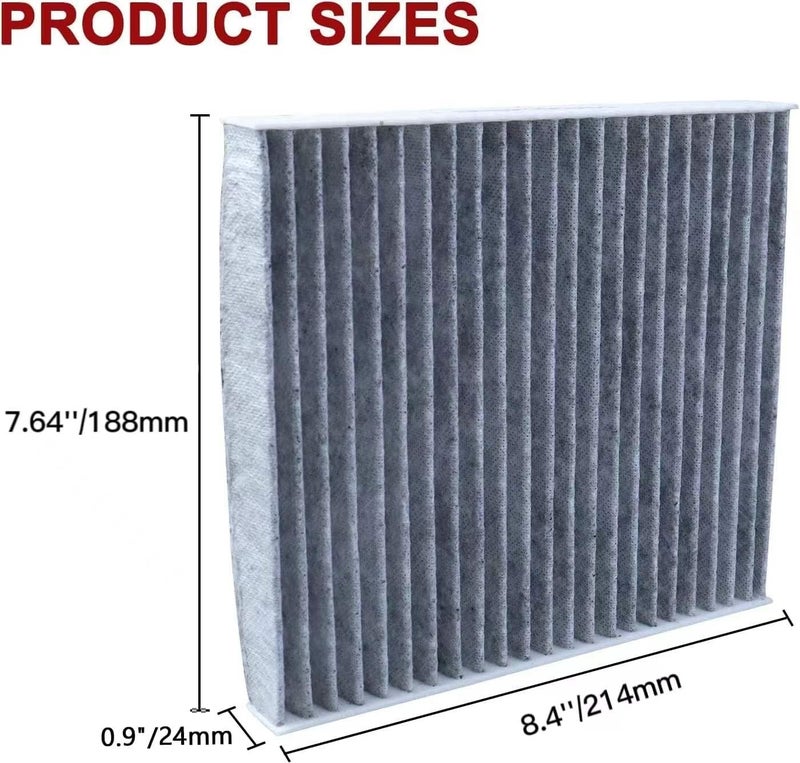 VKVXCLON Cabin Air Filter Kit with Activated Carbon for Dodge Ram 1500 2500 3500 4500 5500 - Image 3