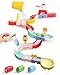 Fajiabao Bath Toys for Kids Ages 48 35 Toddler Bath Toys City Car Slide Fun DIY Bathtub Shower Birthday GITS for Kids 24 5 6 7 Year Old Boys GirlsSpecial Edition - Image 3