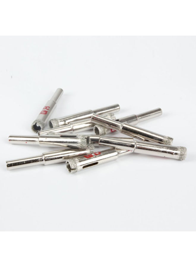 Jimijiaju Jm-g14508 Diamond Glass Hole Opener Drill Hole Cutter For Beads And Jade, 8mm Opening, Pack Of 10 - Image 1
