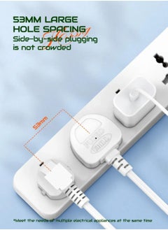 Power Strip with USB Charge Ports, SC5319, Universal Travel Adapter, 2M Extension Cord, Power Socket Plug Adapter - pzsku/Z5DC40D18CCAB7E01FE6DZ/45/_/1713772634/b2157e53-1cc8-486b-a07f-99d4a7ca785b