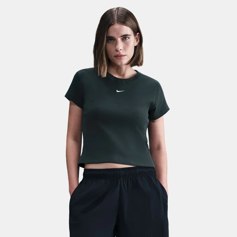 نايكي Women's Sportswear Ribbed T-Shirt