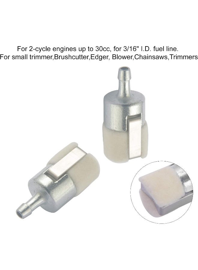 CSCTEK 12 Pack Fuel Filter For Walbro 125-527 Echo 131-205-07320 Stihl Fc75 Fs85 Robin 3112 Shindaiwa T230 T231 String Trimmer Edger Backpack Blower - Image 3