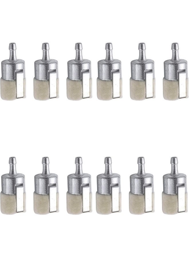 CSCTEK 12 Pack Fuel Filter For Walbro 125-527 Echo 131-205-07320 Stihl Fc75 Fs85 Robin 3112 Shindaiwa T230 T231 String Trimmer Edger Backpack Blower - Image 1