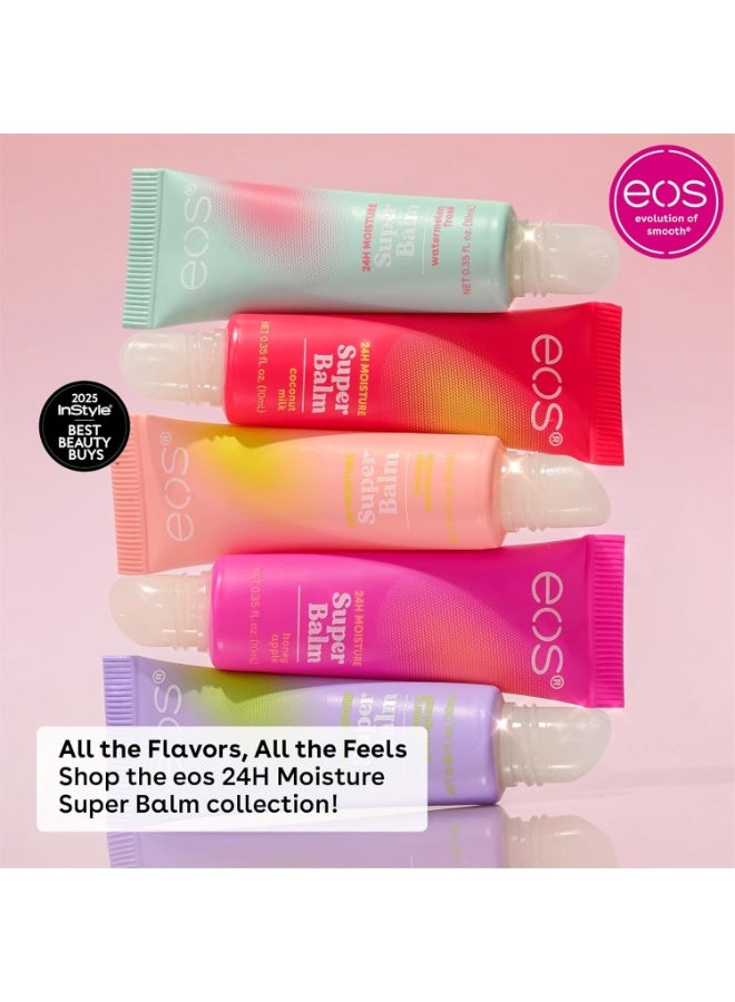 eos 24H Moisture Super Balm- Coconut Milk & Honey Apple, Lip Mask, Day or Night Lip Treatment, Made for Sensitive Skin, 0.35 fl oz, 2-Pack - Image 4