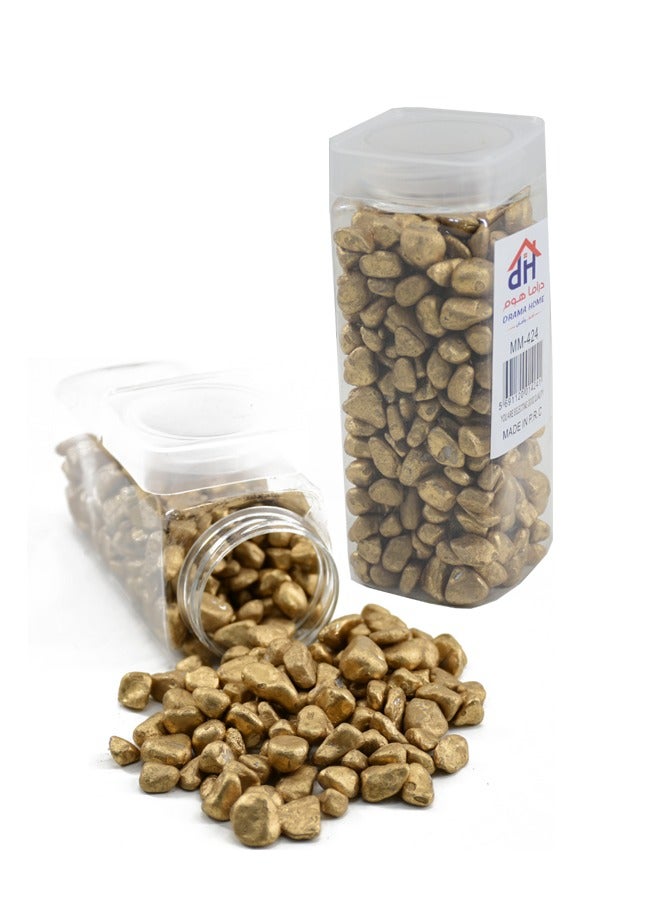 درامــــــا هوم  مجموعة احجار طبيعية ملونة لأحواض اسماك الزينة 800 جرام - Image 1