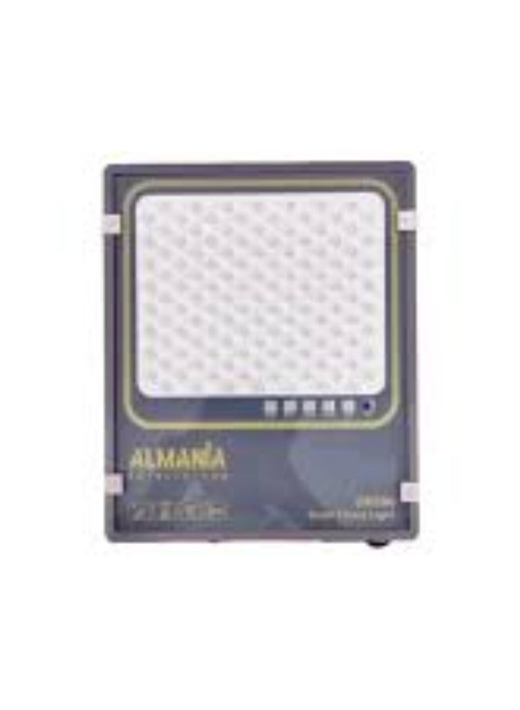 KNP KNP Almania LED Solar Flood Light 200.0 Watts is an energy efficient lighting solution designed for outdoor use Powered by solar energy this floodlight is ideal for illuminating large areas such as gardens driveways  or patios without the need for external power sources.  - Image 1
