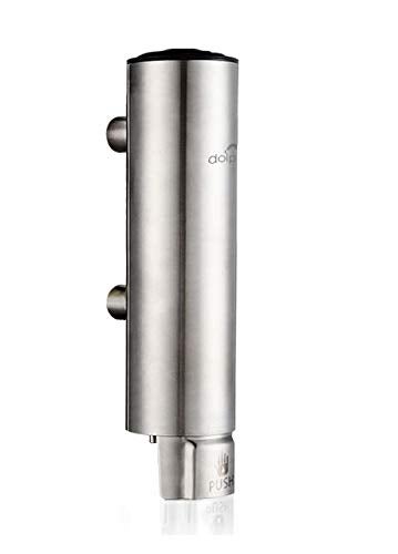 Dolphy Wall Mounted 304 Stainless Steel Liquid and Soap Dispenser- 300ml - Image 1