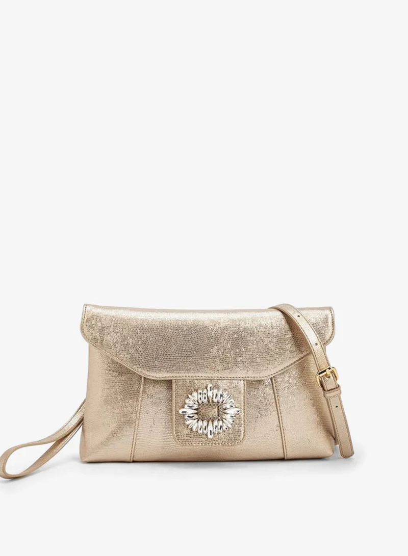 بابريكا Embellished Clutch With Haul Loop