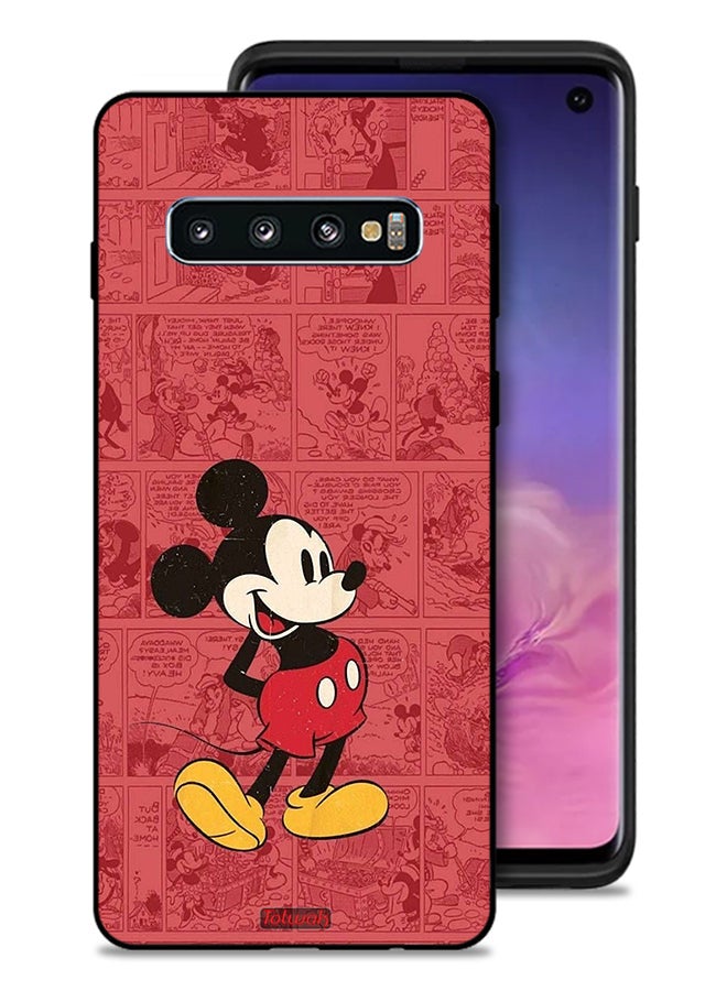 Tolwak Samsung Galaxy S10 Protective Case Cover Mikey - Image 1