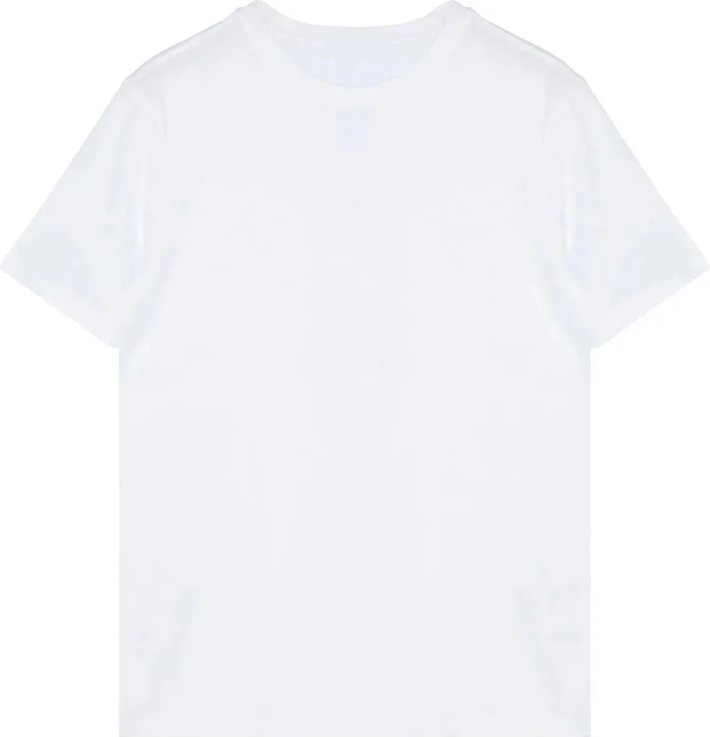 Sardem Black-White Basic Slim Fit 95% Cotton 5% Lycra 2 Pack Short Sleeve T-Shirt