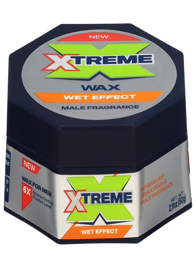 Xtreme Seduction Styling Wax Wet Effect Hair Styling Wax for Men 2.11 oz (Pack of 8) - Image 3