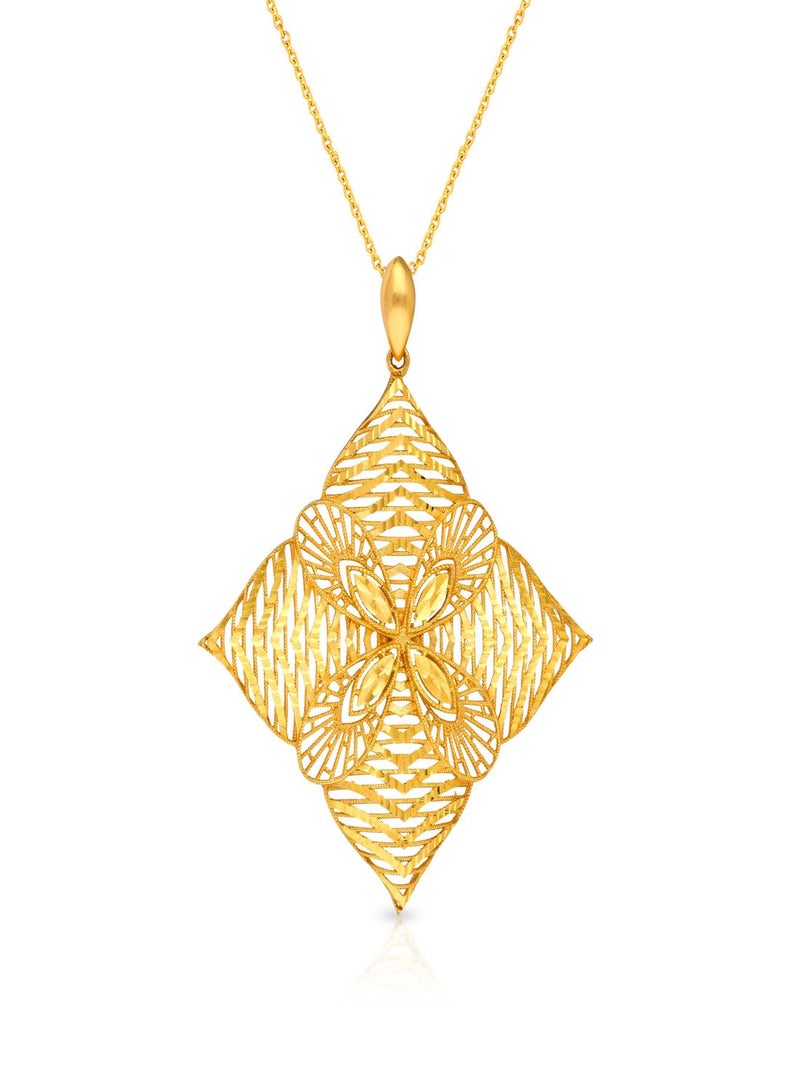 Malabar Gold and Diamonds 22k 916 Purity Malabar Gold Pendant PD2923303Y  - Image 1