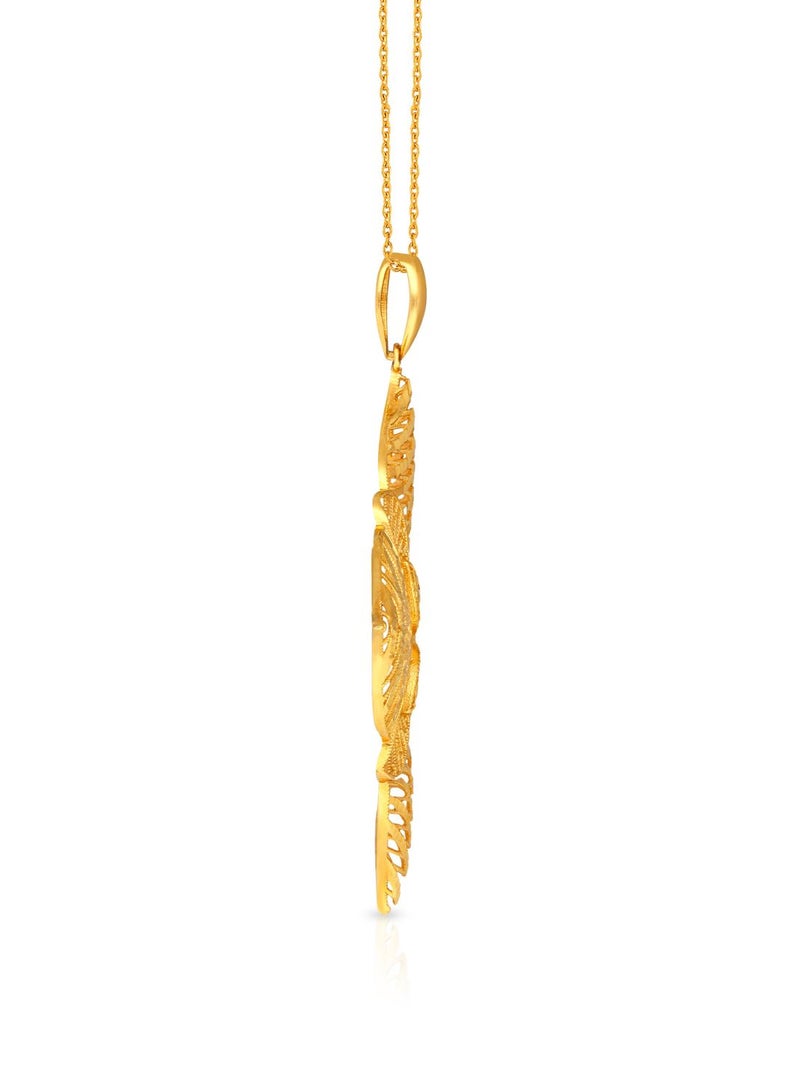 Malabar Gold and Diamonds 22k 916 Purity Malabar Gold Pendant PD2923303Y  - Image 3