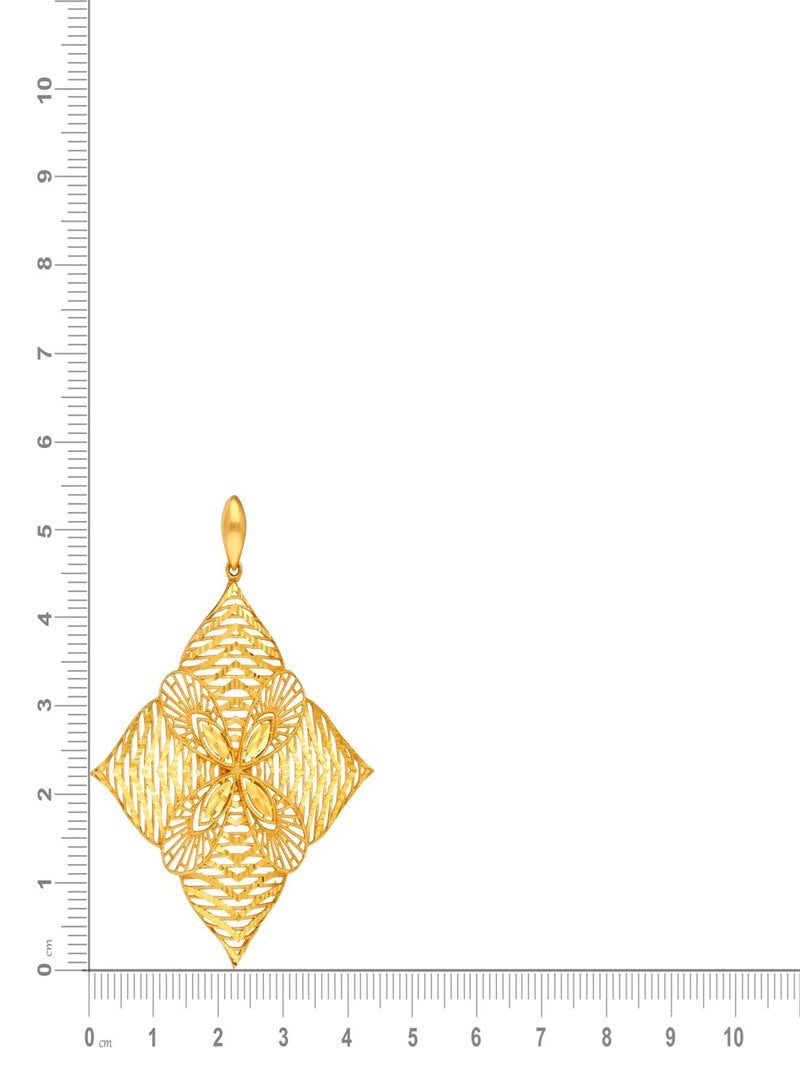 Malabar Gold and Diamonds 22k 916 Purity Malabar Gold Pendant PD2923303Y  - Image 5