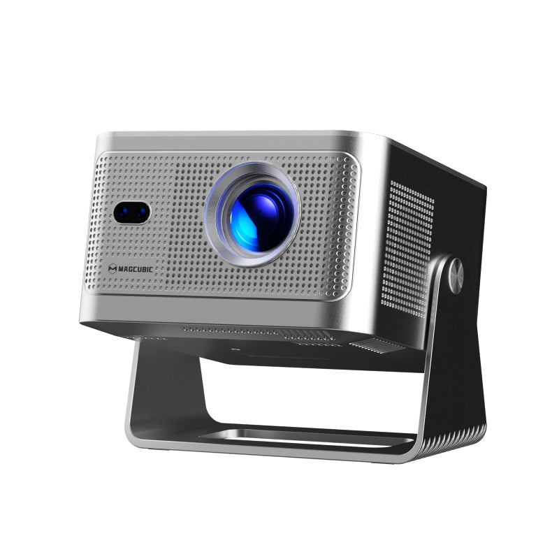 Magcubic Smart Projector 4K Support, Portable Projector with Wifi and Bluetooth, TV Stick Built-in, Auto Focus & Obstacle Avoidance, 650 ANSI, Voice Control, Home Theater Movie Proyector Outdoor - Image 1