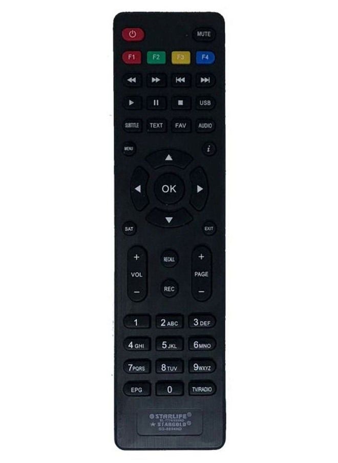 STARLIFE Satellite Receiver Remote Control 
