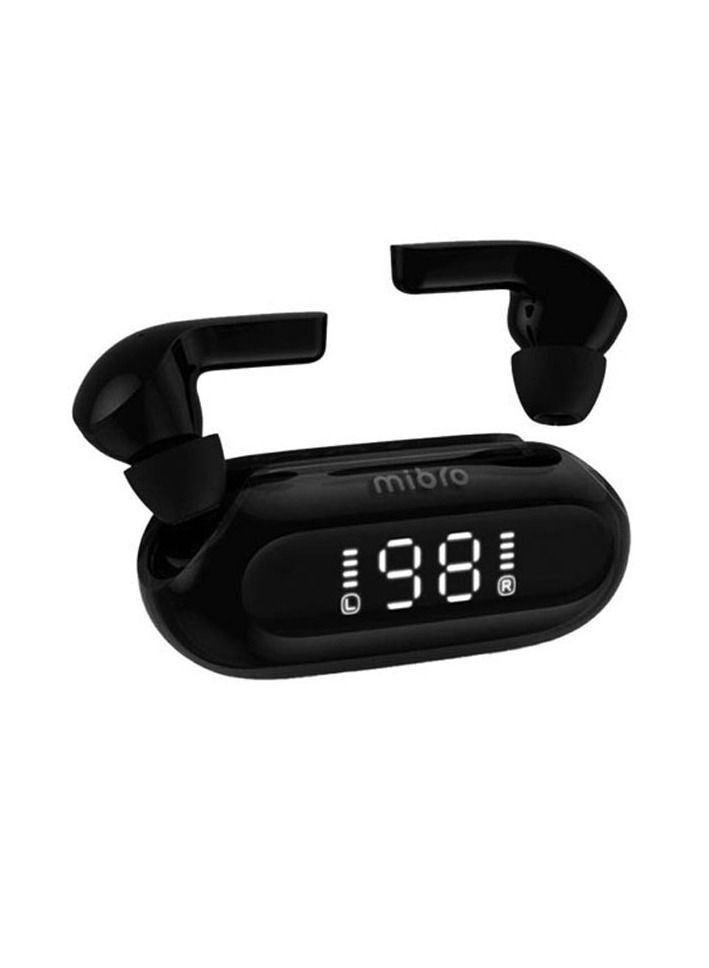 Mibro Earbuds 3 LED power display | 40-hour battery life | 320mAh charging case | Bluetooth 5.3 BLACK - Image 1