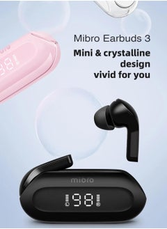 Mibro Mibro Earbuds 3 LED power display | 40-hour battery life | 320mAh charging case | Bluetooth 5.3 BLACK  - Image 5